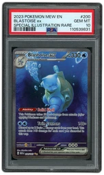 2023 Pokemon 151 Blastoise EX #200 PSA 10 on Beezie.