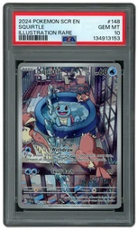 2024 Stellar Crown Squirtle #148 PSA 10 on Beezie.