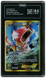2016 Breakpoint Gyarados EX #123 TAG 8.5 on Beezie.