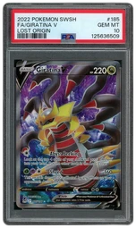 2022 Lost Origin Giratina V #185 PSA 10 on Beezie.