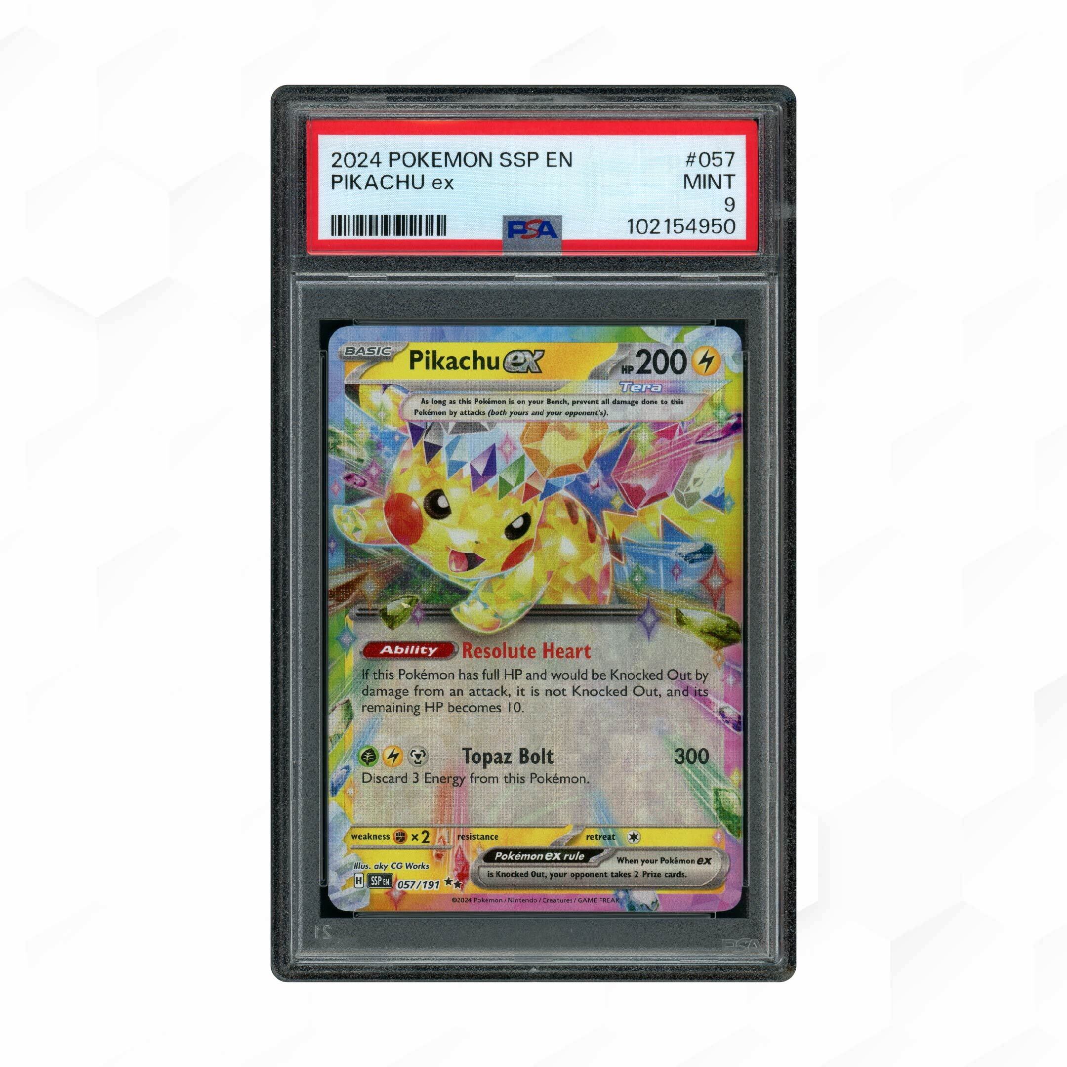 2026 Ascended Heroes Pikachu EX #276 PSA 9 - 17723