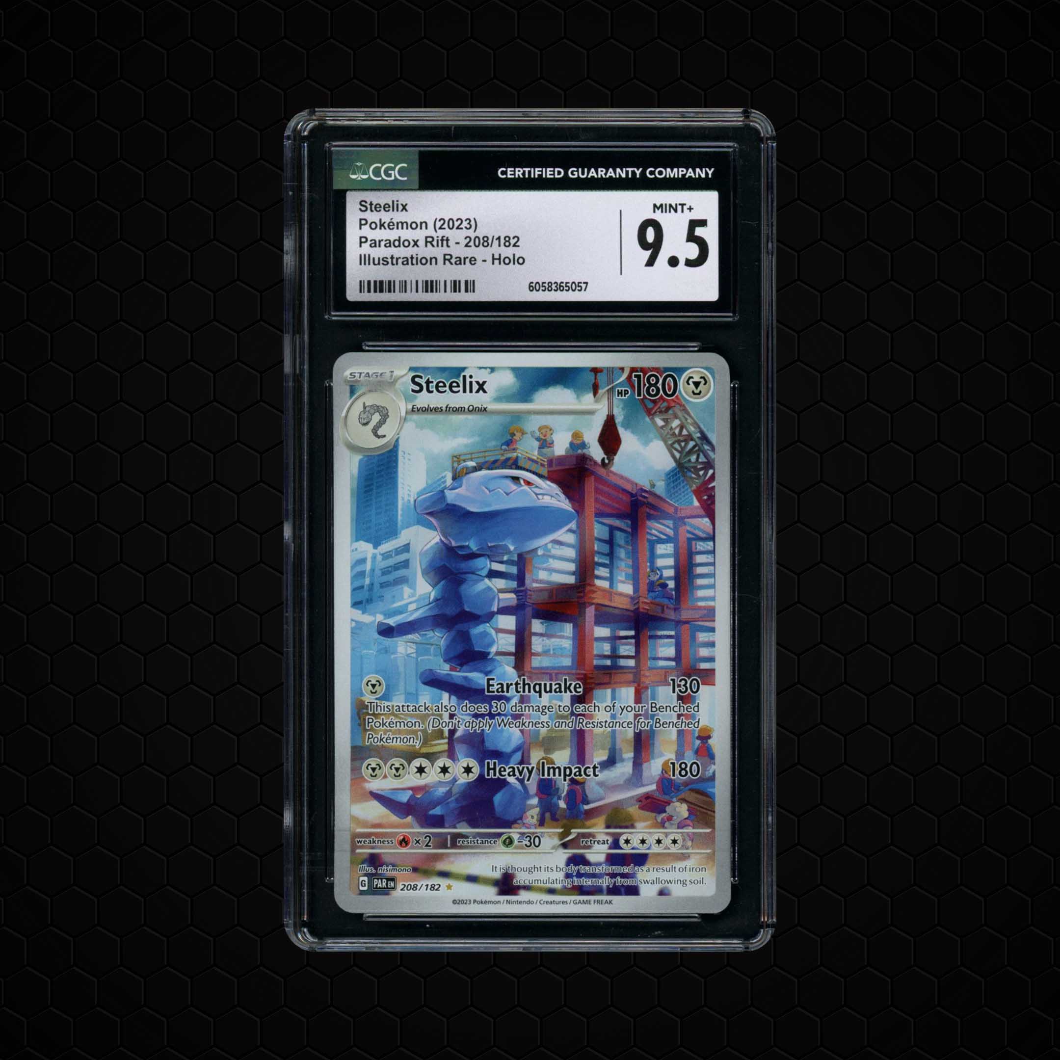 2023 Paradox Rift Steelix #208 CGC 9.5