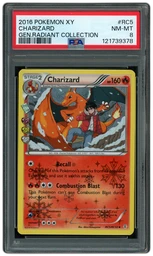 2016 XY Charizard #RC5 PSA 8 on Beezie.