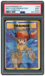 2016 XY Evolutions Misty's Determination #108 PSA 9 on Beezie.