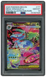 2025 Mega Evolution Mega Venusaur EX #177 PSA 10 on Beezie.