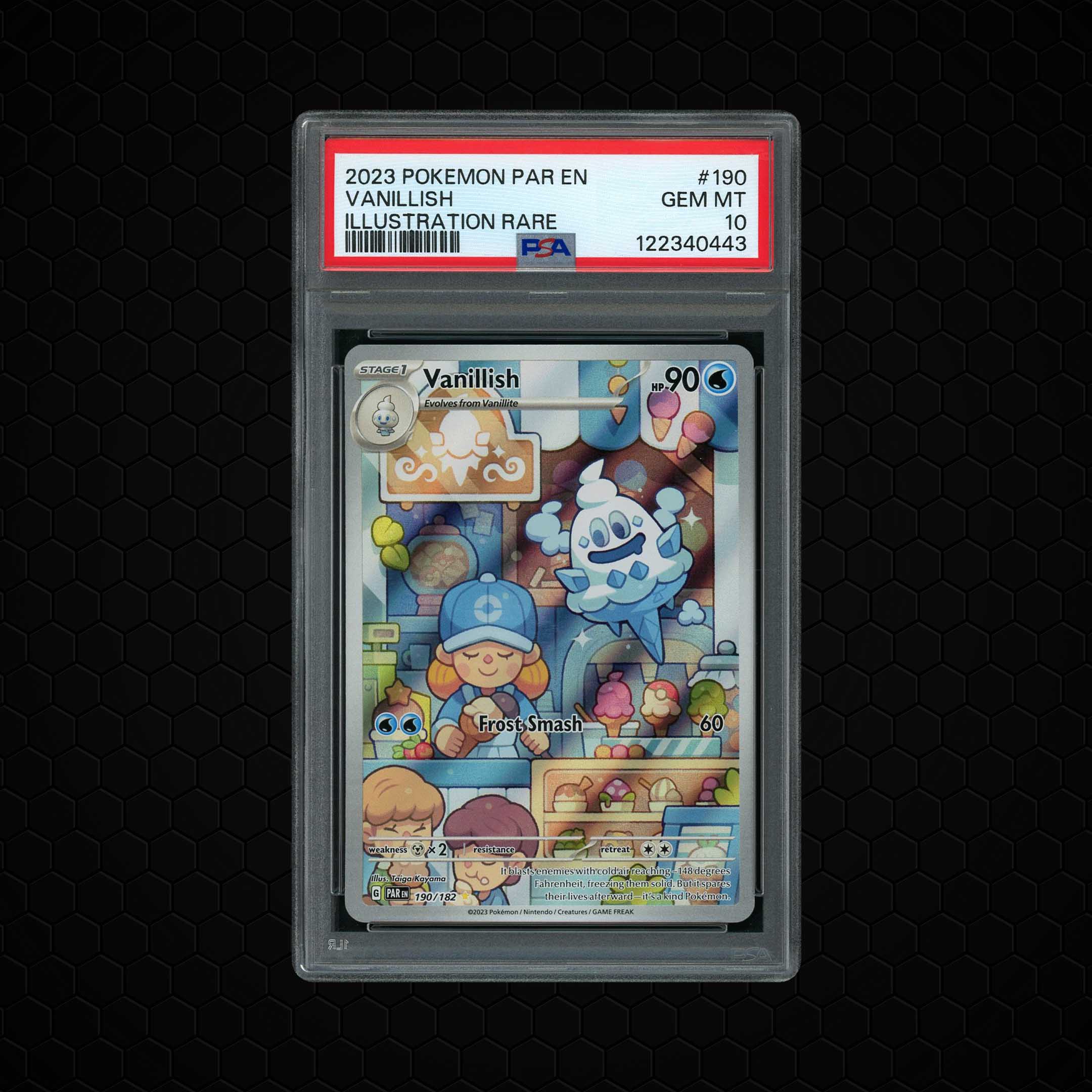 2023 Paradox Rift Vanillish #190 PSA 10