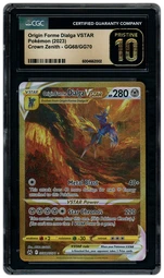 2023 Crown Zenith Origin Forme Dialga VSTAR #GG68 CGC 10 on Beezie.