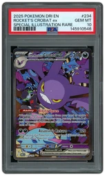 2025 Destined Rivals Team Rocket's Crobat EX #234 PSA 10 on Beezie.