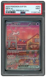 2023 Black Star Promo Mew ex #53 PSA 9 on Beezie.