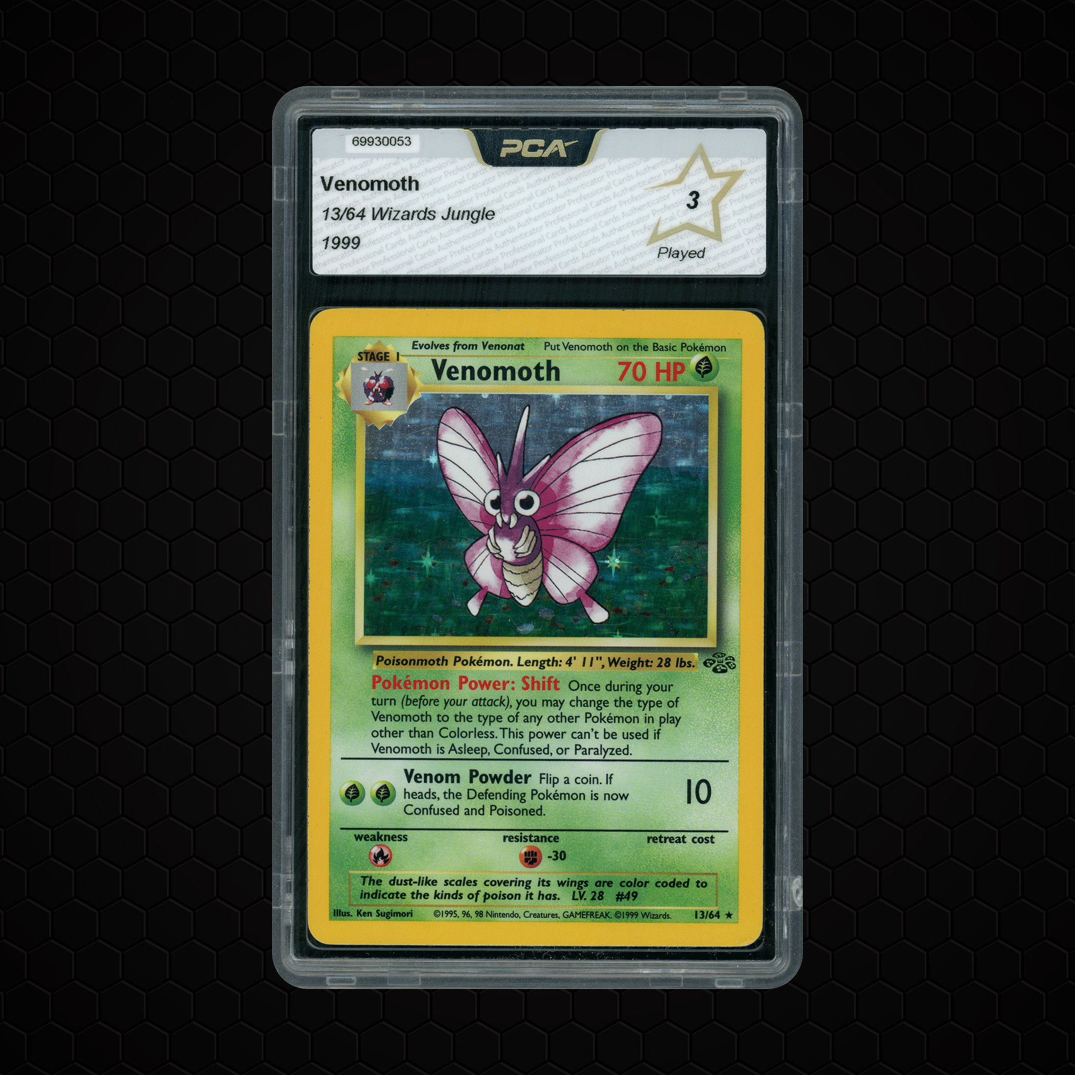 1999 Jungle Venomoth #13 PCA 3