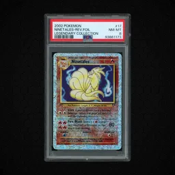 2002 Legendary Collection Ninetales #17 PSA 8 on Beezie.
