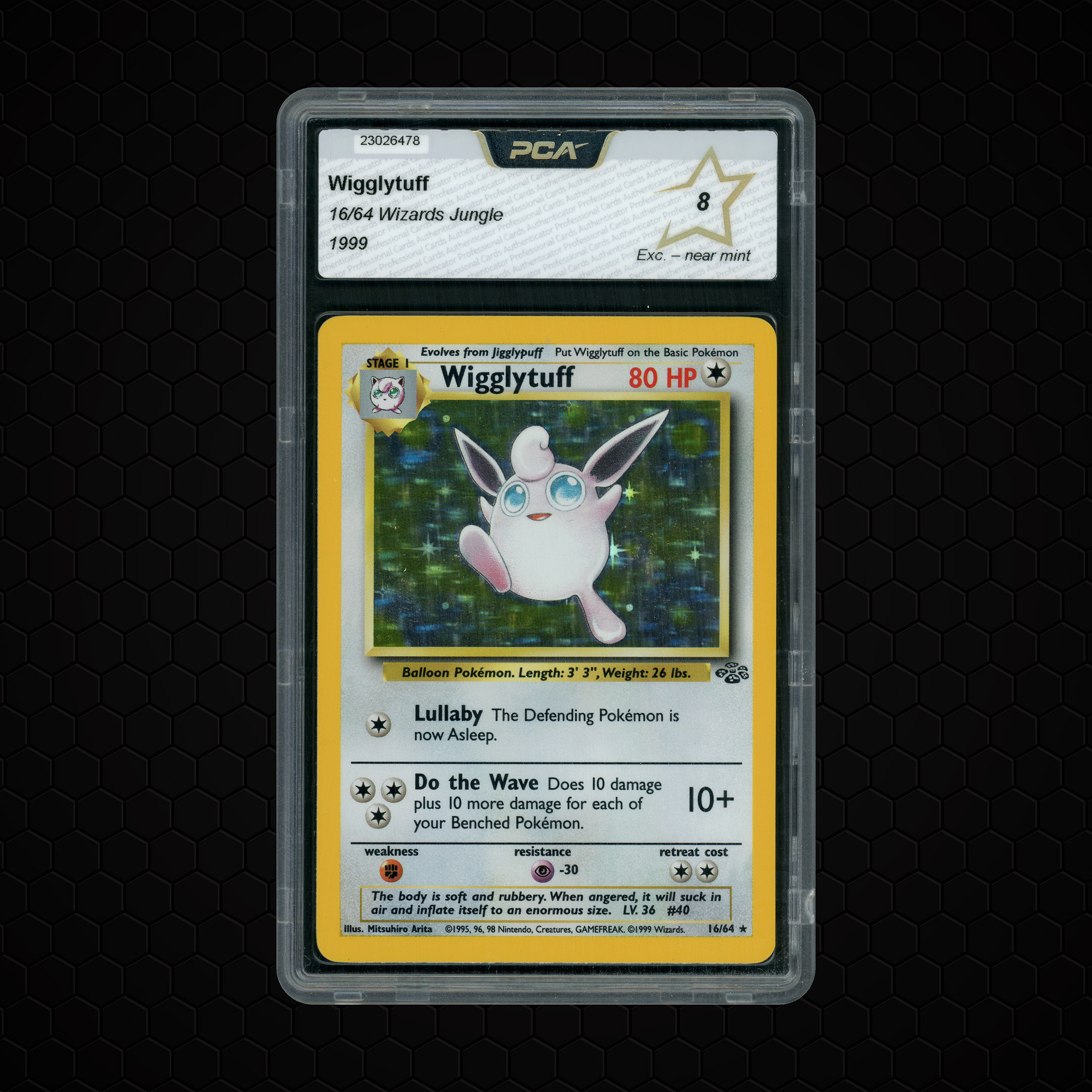 1999 Jungle Wigglytuff #16 PCA 8