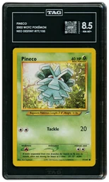 2002 Neo Destiny Pineco #77 TAG 8.5 on Beezie.