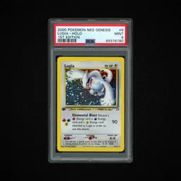 2000 Neo Genesis 1st Edition Lugia #9 PSA 9 on Beezie.