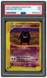 2002 Expedition Gengar #48 PSA 7 on Beezie.