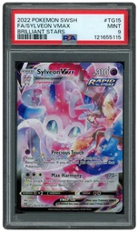 2022 Brilliant Stars Sylveon VMAX #TG15 PSA 9 on Beezie.
