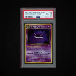 2001 Japanese Neo 4 Dark Gengar #94 PSA 10 on Beezie.