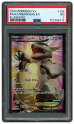 2014 Flashfire Kangaskhan EX #103 PSA 7 on Beezie.