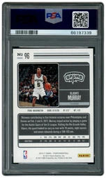2016 Panini Studio DeJounte Murray #96 PSA 10 on Beezie.
