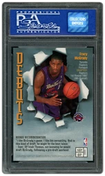 1997 Finest Tracy McGrady #107 PSA 10 on Beezie.