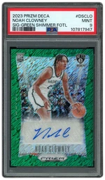 2023 Panini Prizm Deca Noah Clowney #DSCLO PSA 9 on Beezie.