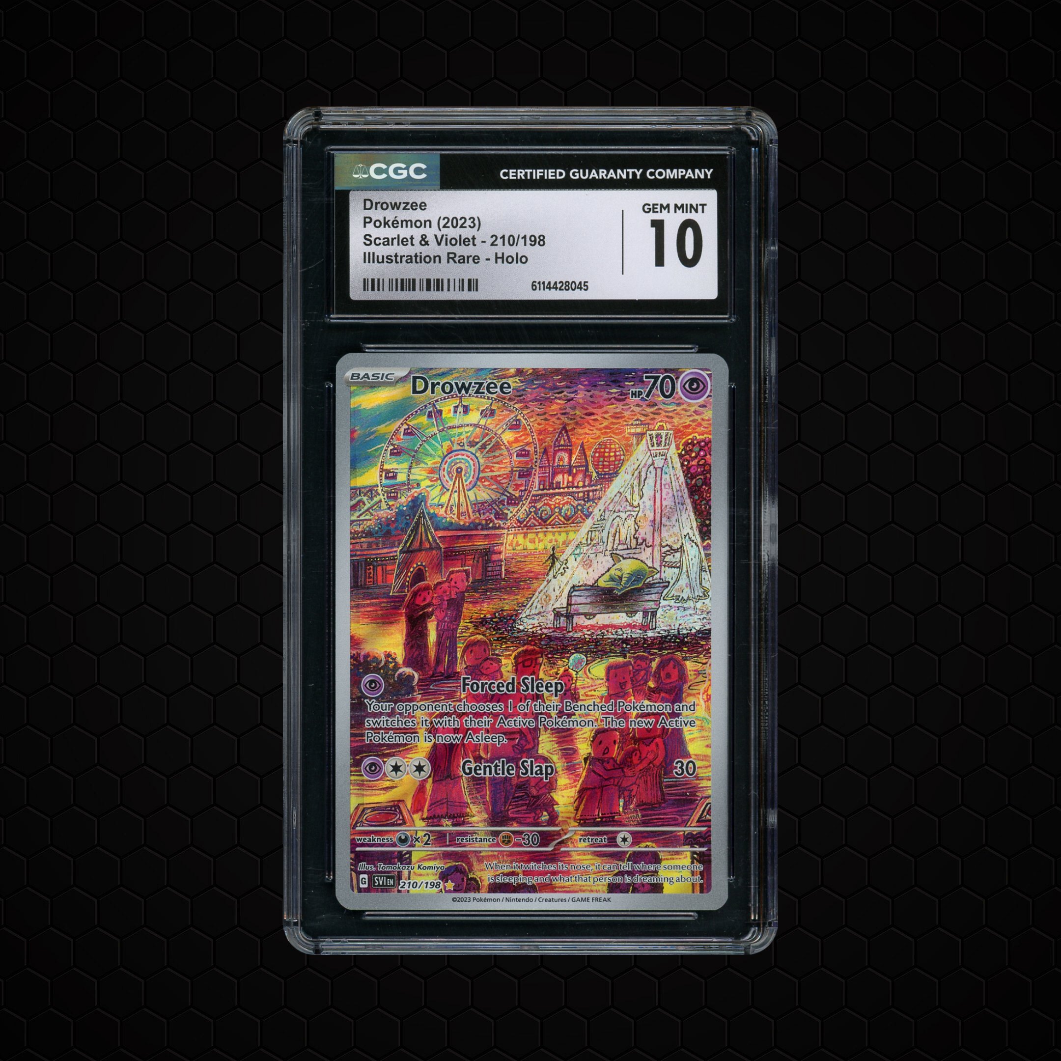 2023 Scarlet & Violet Drowzee #210 CGC 10