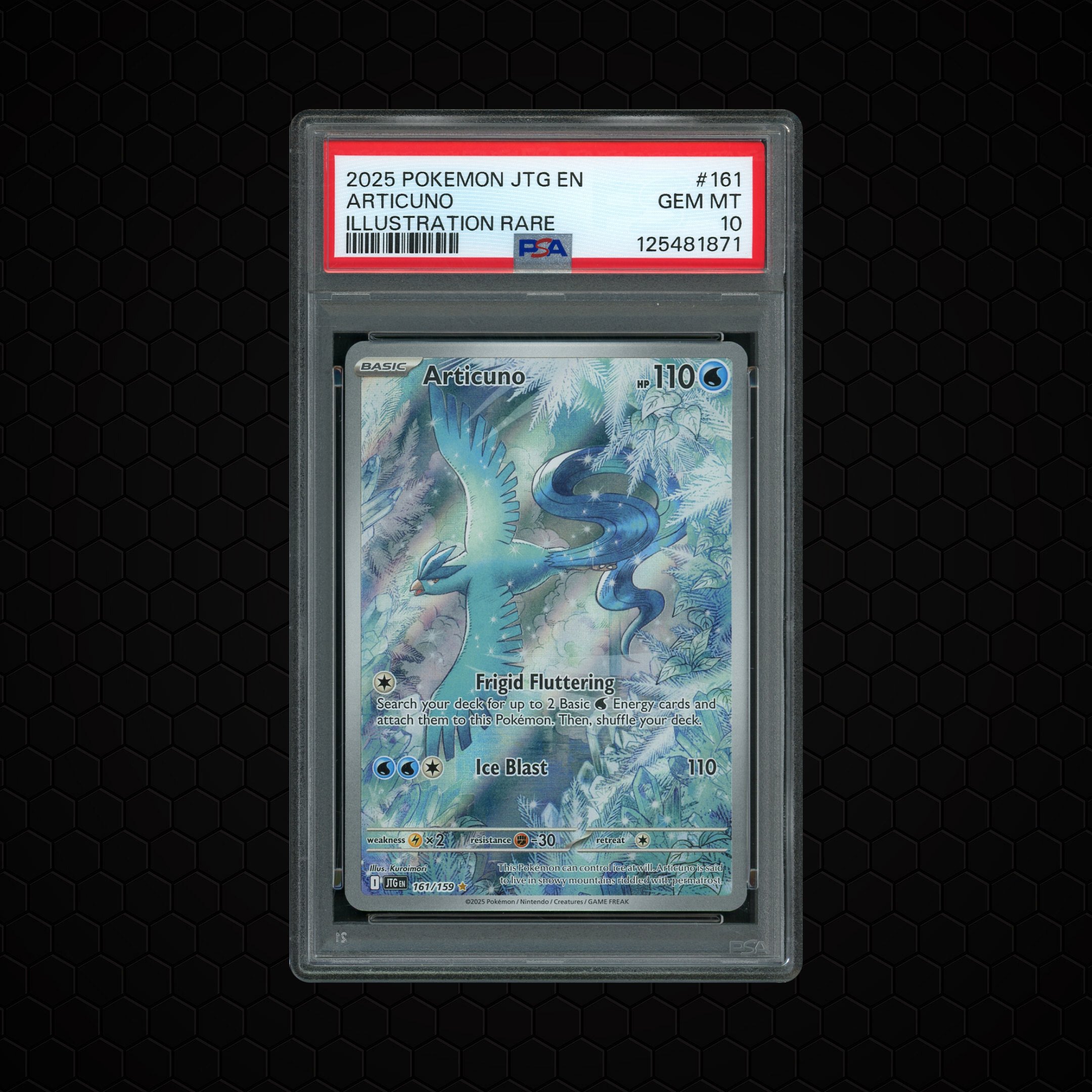 2025 Journey Together Articuno #161 PSA 10