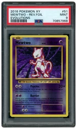 2016 XY Evolutions Mewtwo #51 PSA 9 on Beezie.