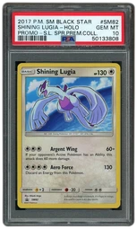 2017 Black Star Promo Shining Lugia #SM82 PSA 10 on Beezie.
