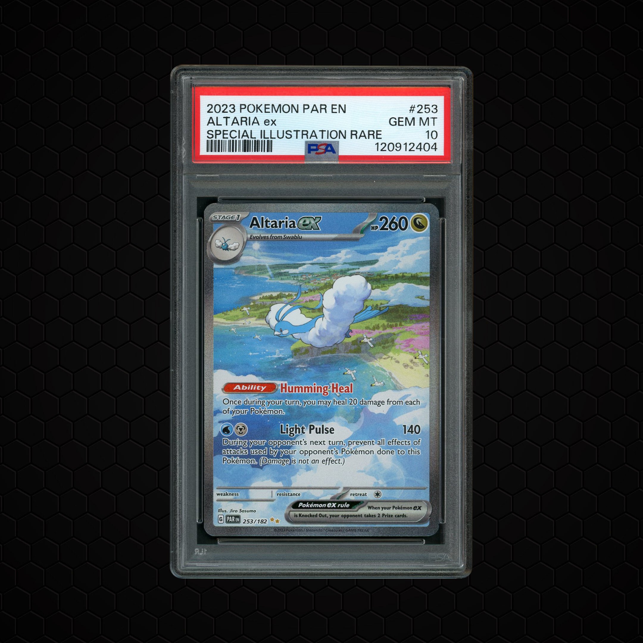 2023 Paradox Rift Altaria EX #253 PSA 10