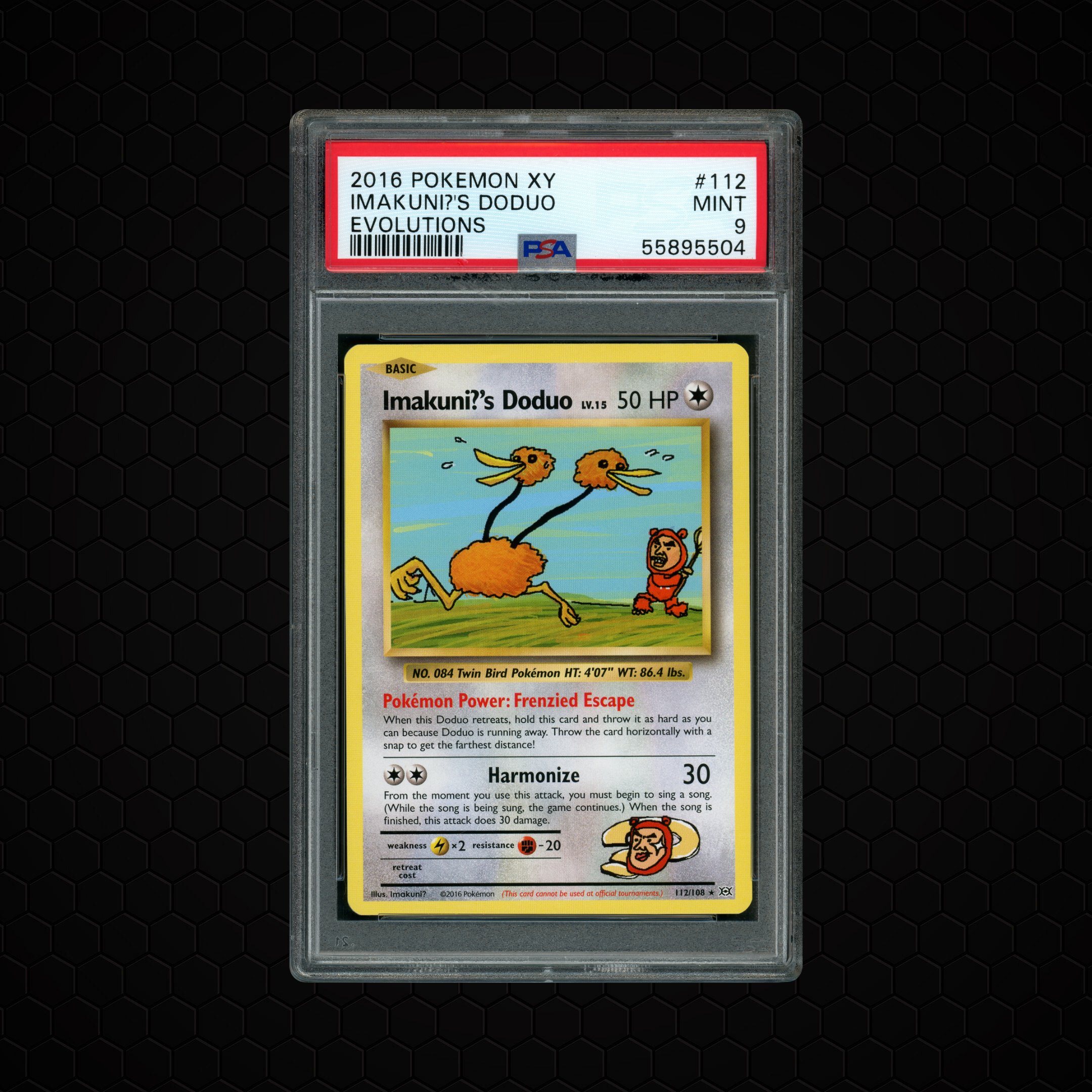 2016 Evolutions Imakuni?'s Doduo #112 PSA 9