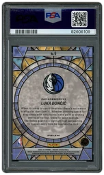 2022 Mosaic Luka Doncic Stained Glass #6 PSA 10 on Beezie.