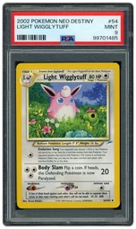 2002 Neo Destiny Light Wigglytuff #54 PSA 9 on Beezie.