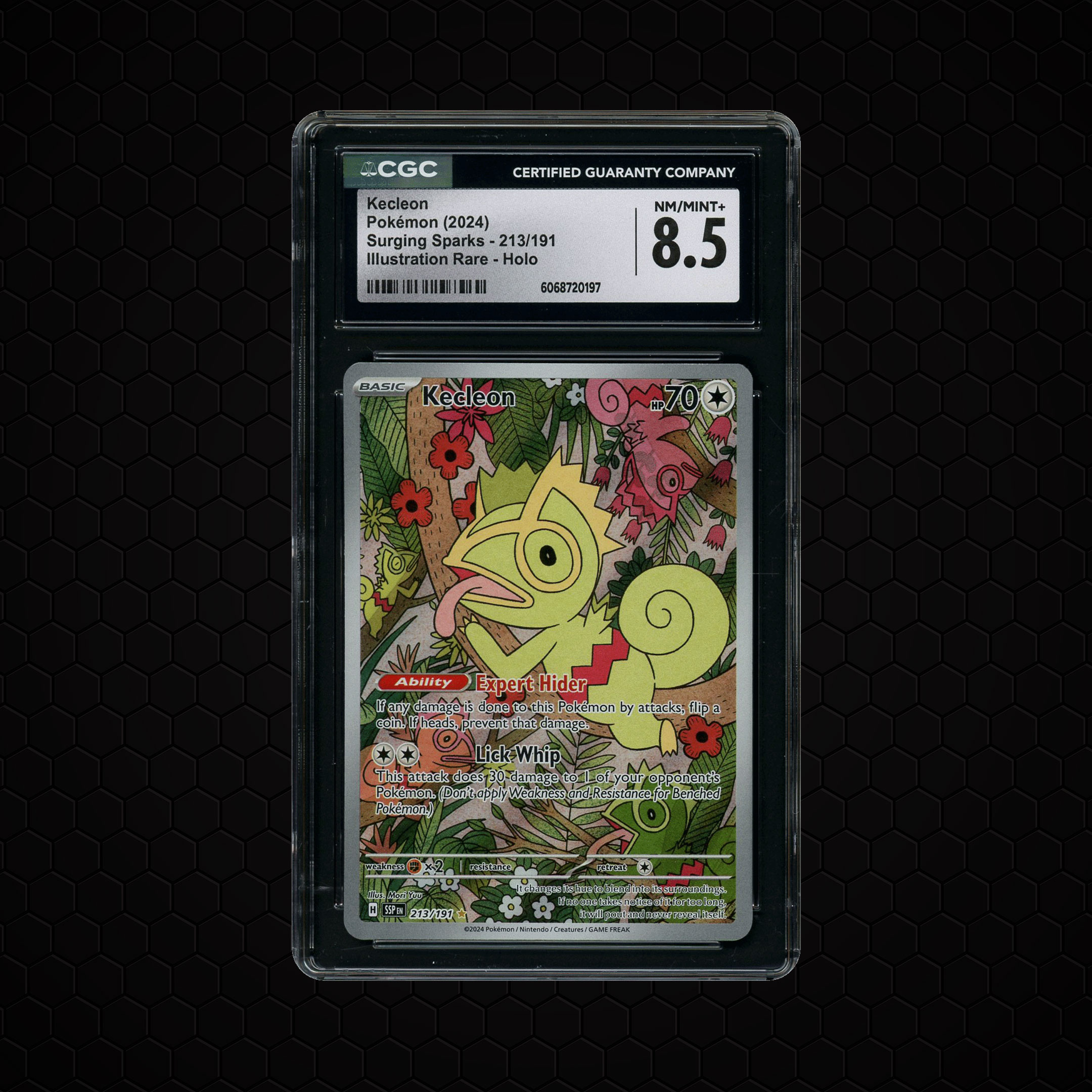 2024 Surging Sparks Kecleon #213 CGC 8.5