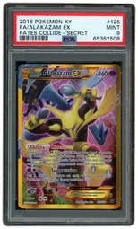 2016 Fates Collide Alakazam EX #125 PSA 9 on Beezie.