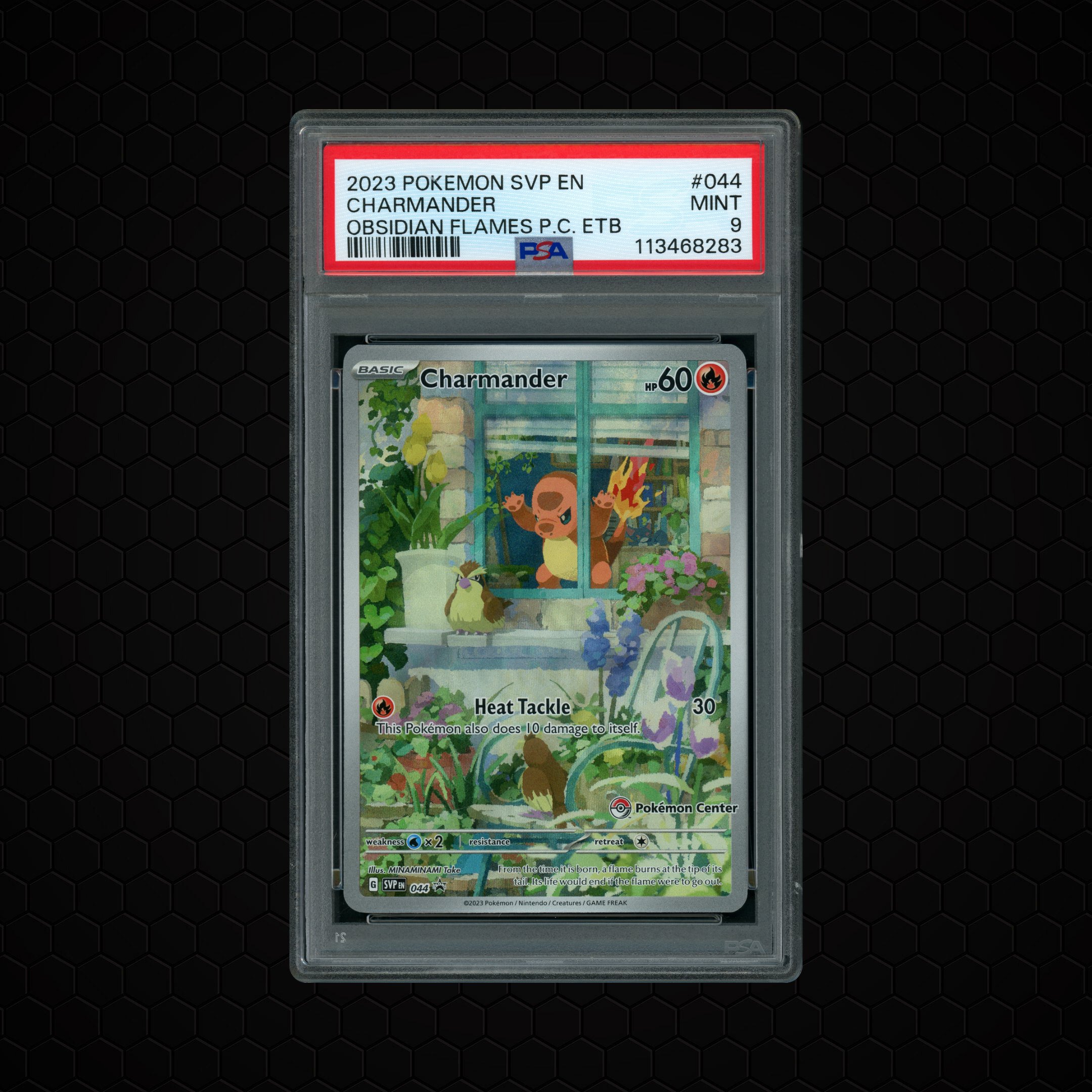 2023 Black Star Promo Charmander #44 PSA 9
