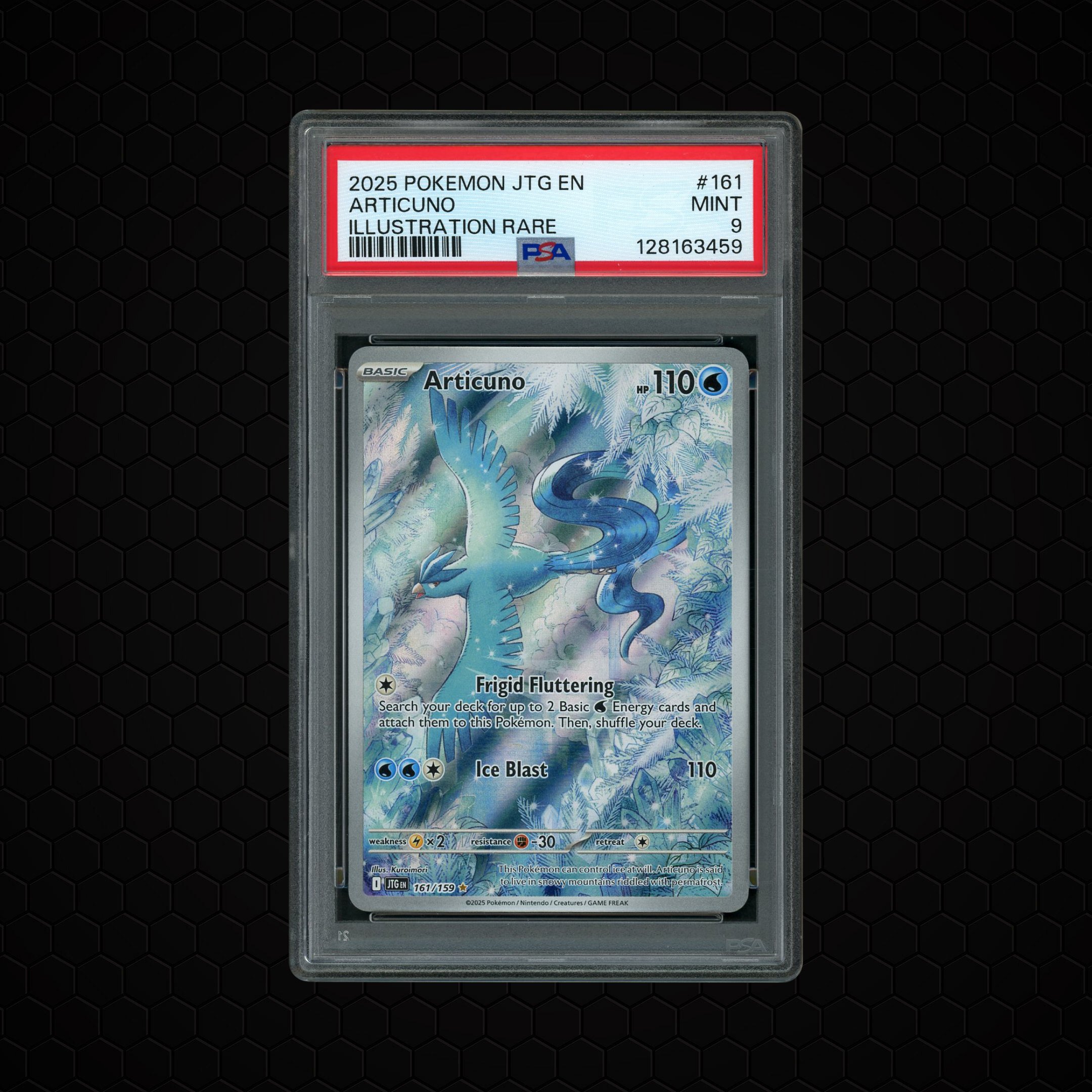 2025 Journey Together Articuno #161 PSA 9
