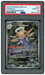 2025 Mega Evolution Shedinja #144 PSA 10 on Beezie.