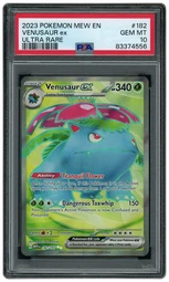 2023 Pokemon 151 Venusaur EX #182 PSA 10 on Beezie.