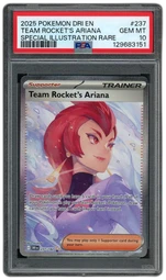 2025 Destined Rivals Team Rocket's Ariana #237 PSA 10 on Beezie.