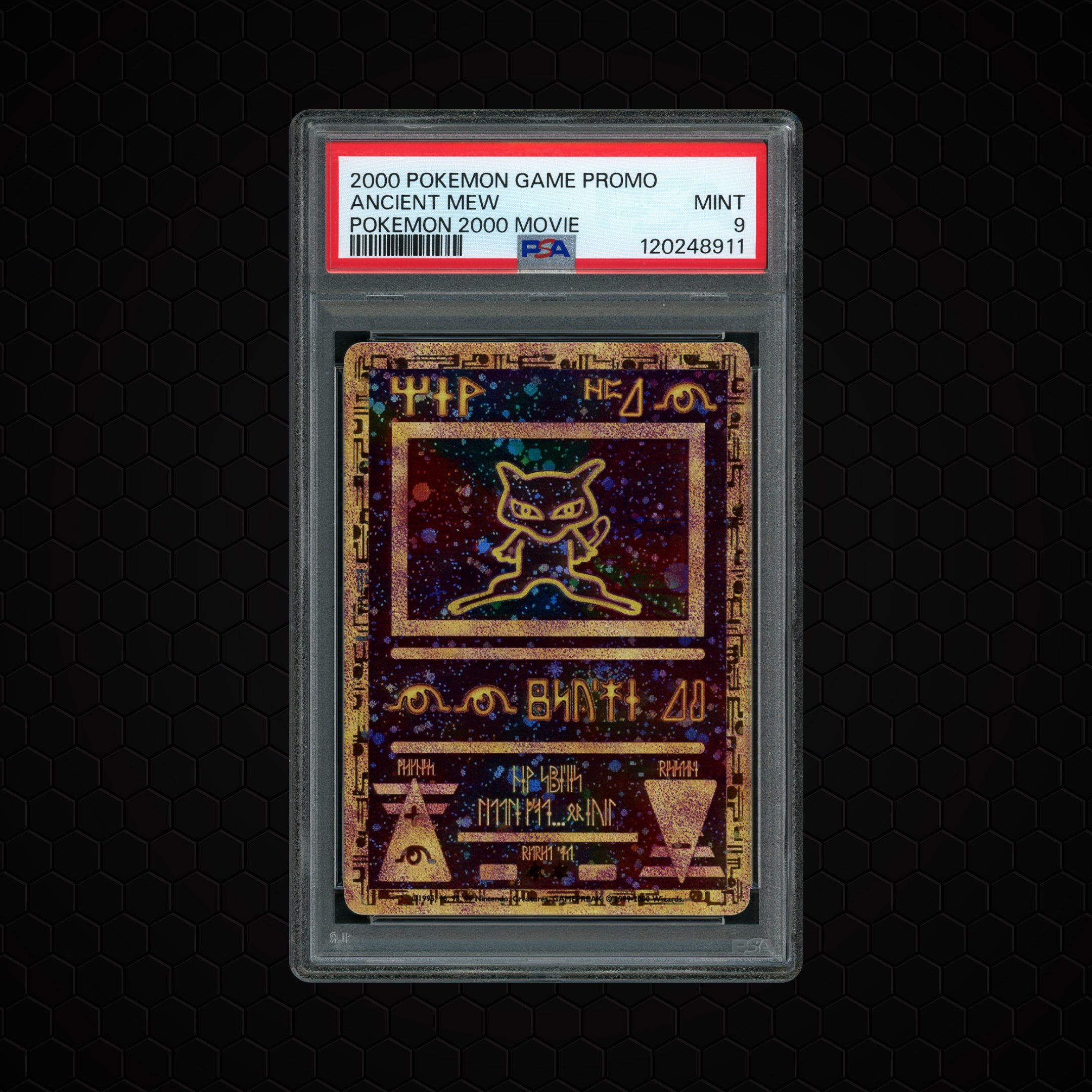 2000 Game Movie Ancient Mew PSA 9