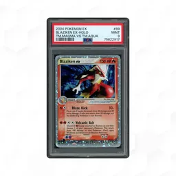 2004 EX Team Magma vs Team Aqua Blaziken EX #89 PSA 9
