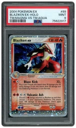 2004 EX Team Magma vs Team Aqua Blaziken EX #89 PSA 9 on Beezie.