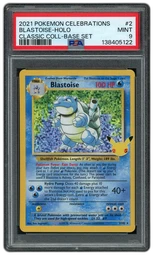 2021 Celebrations Classic Collection Blastoise #2 PSA 9 on Beezie.
