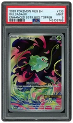 2025 Mega Evolution Bulbasaur #133 PSA 9 on Beezie.