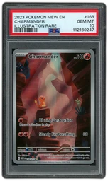 2023 Pokemon 151 Charmander #168 PSA 10 on Beezie.