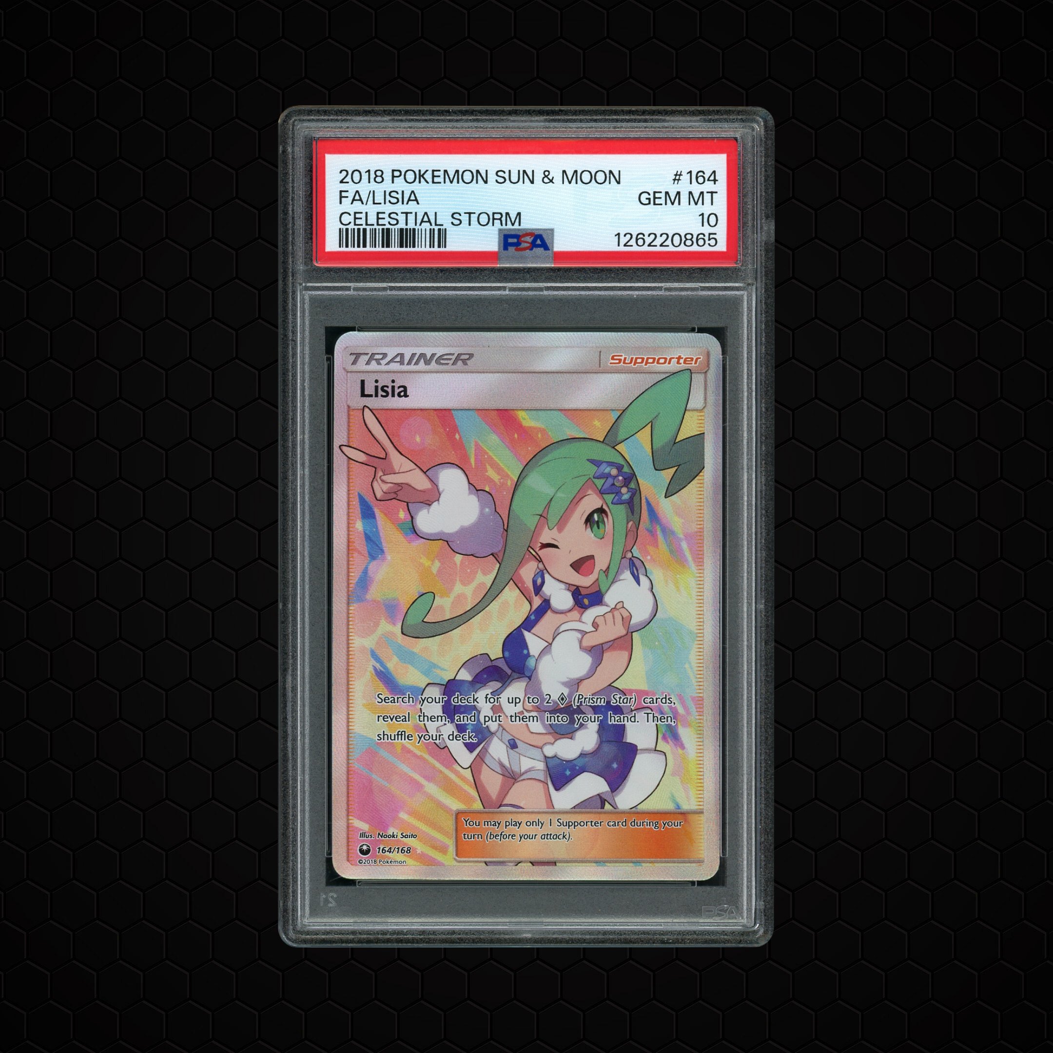 2018 Celestial Storm Lisia #164 PSA 10