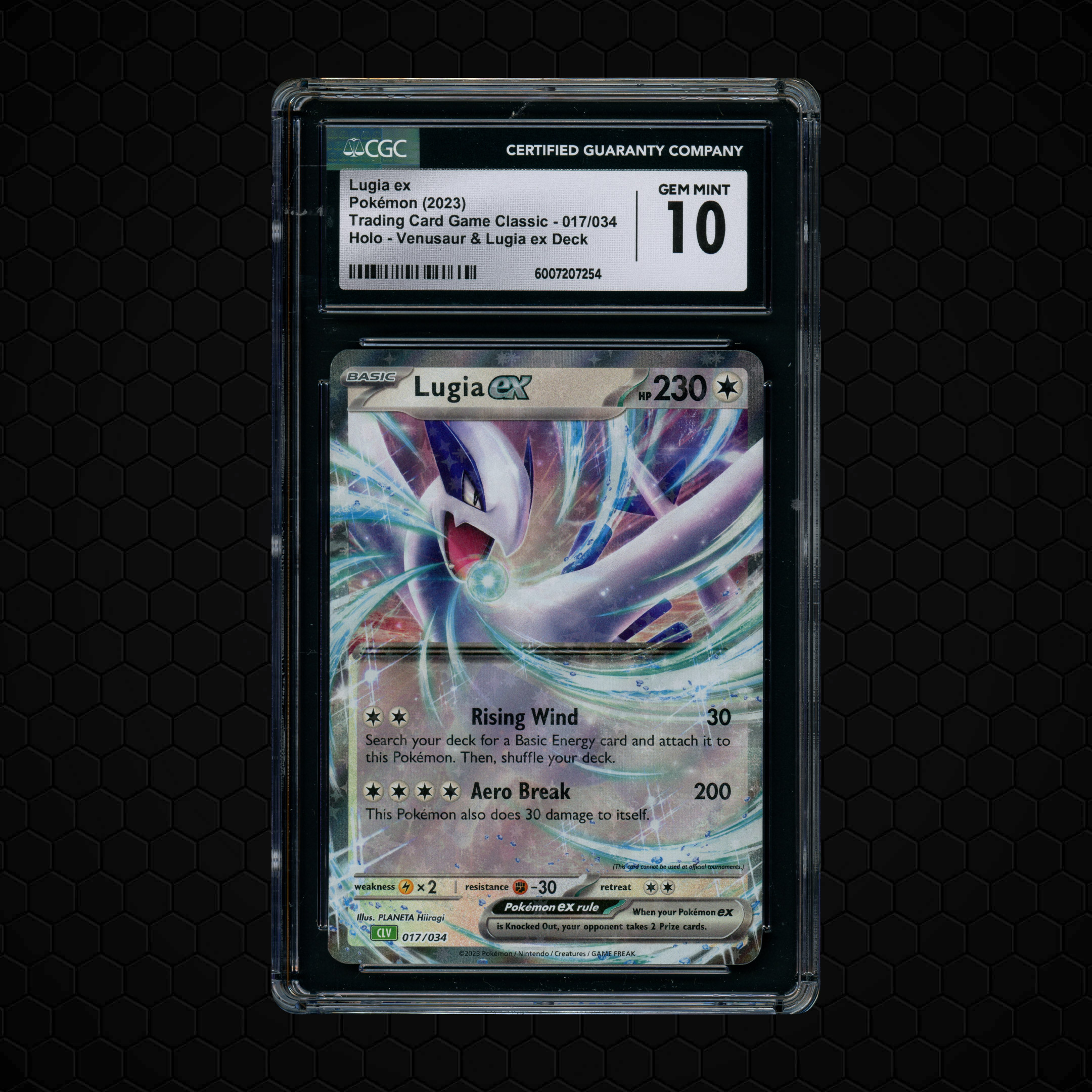 2023 Classic Collection Lugia EX #17 CGC 10