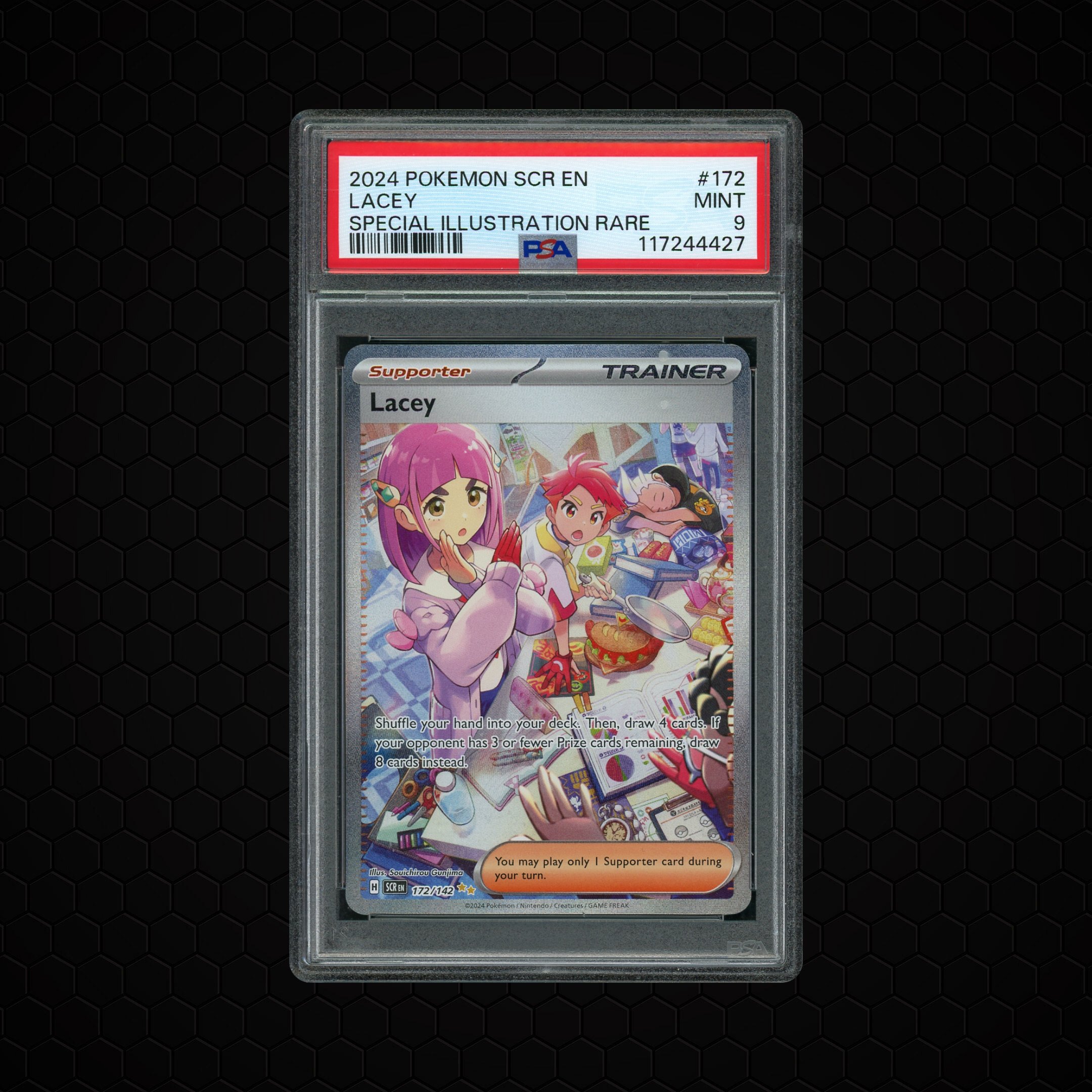 2024 Stellar Crown Lacey #172 PSA 9