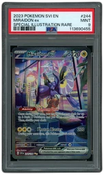 2023 Scarlet & Violet Miraidon EX #244 PSA 9 on Beezie.